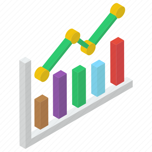 Analytics, infographics, productivity chart, statistics, trend graph icon - Download on Iconfinder