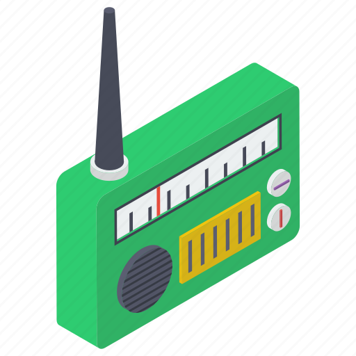 Electronics transmission, radio, radio set, radionics, radiotelegraph icon - Download on Iconfinder