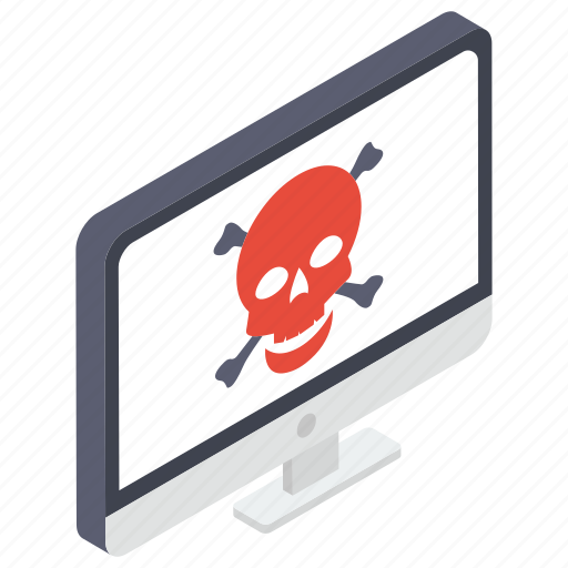 Computer defect, computer virus, malware, system trojan, virus alert icon - Download on Iconfinder