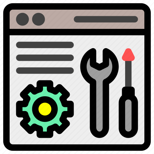 Maintenance, settings, ui, ux, seo, sem, web icon - Download on Iconfinder