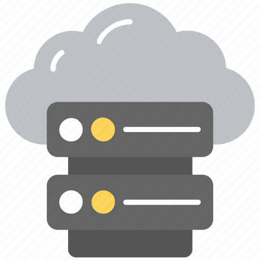 Cloud computing server, cloud server, cloud server hosting, cloud storage, web hosting icon - Download on Iconfinder