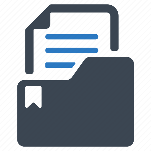 Bookmark, documentation, folder icon - Download on Iconfinder