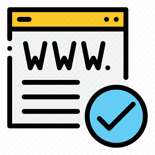 Domain, registration, browser, website, web, page, multimedia icon - Download on Iconfinder
