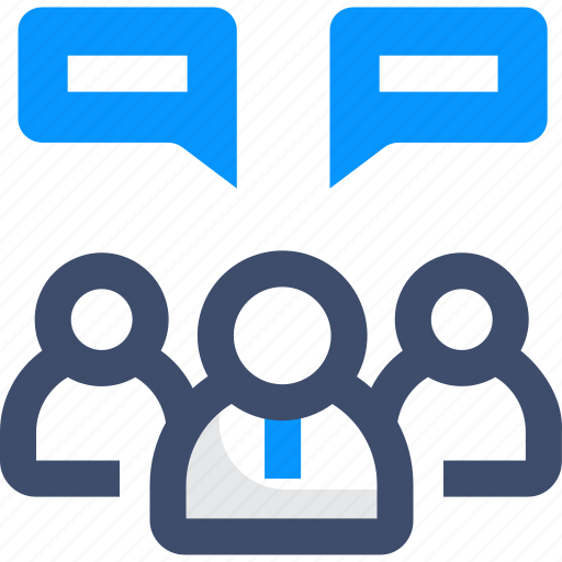 Forum, group discussion, meeting, team icon - Download on Iconfinder