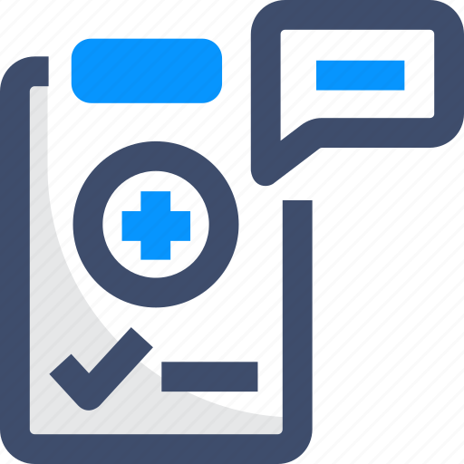 Health, medical advice, medical assistance, medical report, prescription icon - Download on Iconfinder