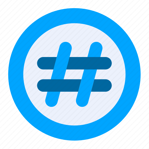 Hastag, tag, social, media, network, user, interface icon - Download on ...