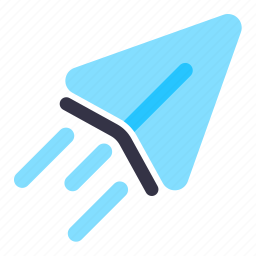 Direct, message, paper, plane, dm, email icon - Download on Iconfinder