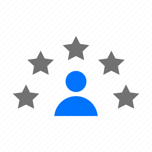 Customer, rating, seo, stars, testimonial, user icon - Download on Iconfinder