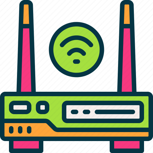 Router, connect, network, internet, wireless icon - Download on Iconfinder