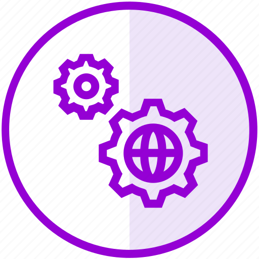 Cog, configuration, gears, options, seo, settings, world icon - Download on Iconfinder