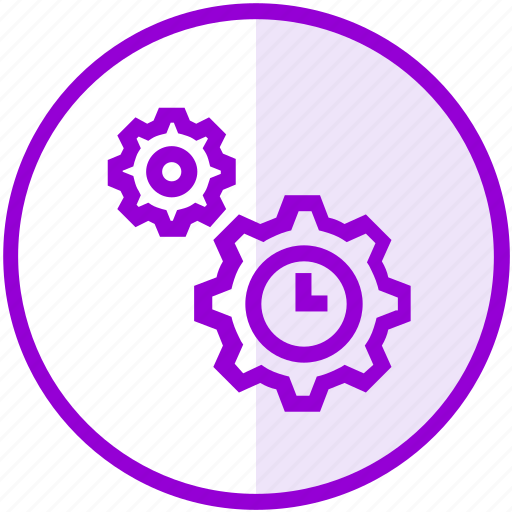 Cogs, gears, optimization, seo, time icon - Download on Iconfinder