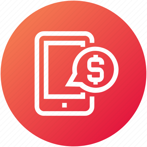 Marketing, message, mobile, money, phone, seo, transaction icon - Download on Iconfinder