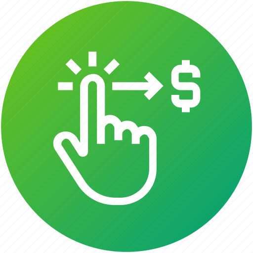 Clock, coin, hand, money, pay, ppc, seo icon - Download on Iconfinder