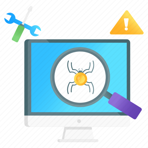 Bug, fixing, bug fixing, bug tracking, bug finding, debugging, bug analysis icon - Download on Iconfinder