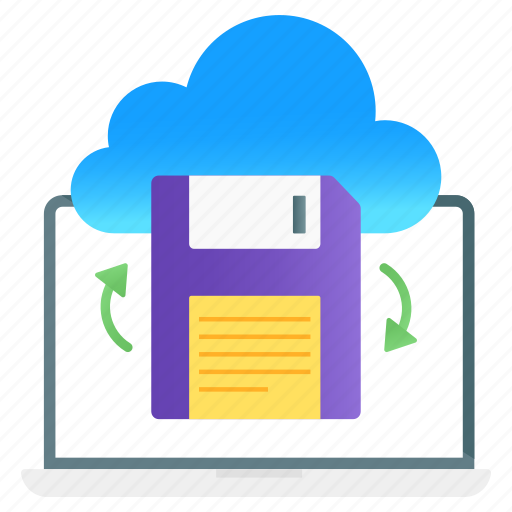 Cloud, backup, cloud data, cloud backup, cloud restore, cloud recovery, cloud storage icon - Download on Iconfinder