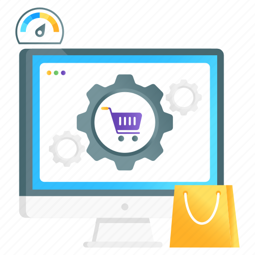 Ecommerce, optimization, ecommerce optimization, seo shopping, seo ecommerce, ecommerce configuration, shopping management icon - Download on Iconfinder