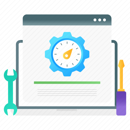 Page, optimization, speed optimization, web performance, web productivity, web efficiency, page optimization icon - Download on Iconfinder