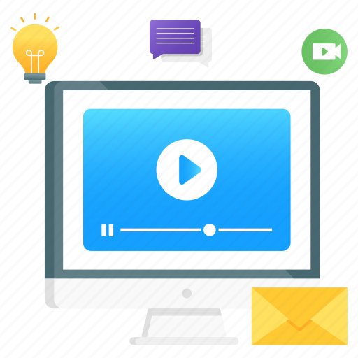 Video, marketing, video marketing, media marketing, online video, online marketing, digital marketing icon - Download on Iconfinder