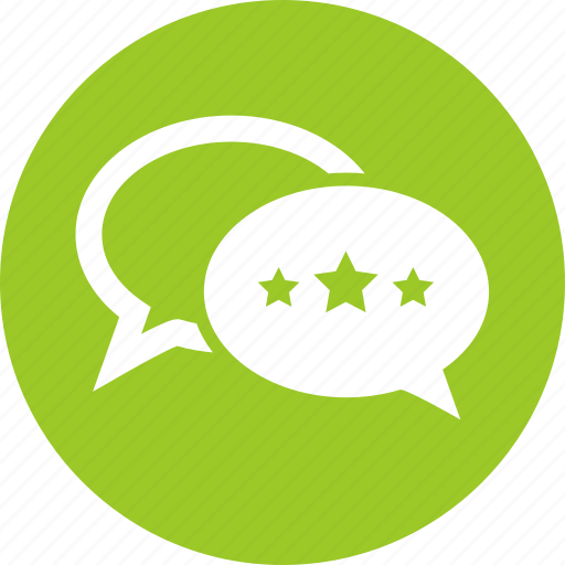 Comments, customer, line, reviews, star rating, testimonials, website icon - Download on Iconfinder
