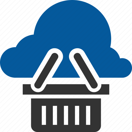 Cloud, shopping, basket, host, hosting, server icon - Download on Iconfinder