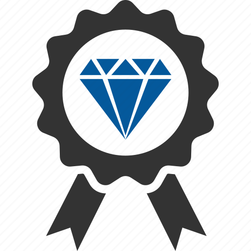 Premium, quality, badge, diamond icon - Download on Iconfinder