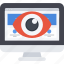 eye, monitor, monitoring, optimization, seo, site 