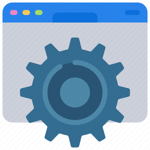 Browser, cog, cogwheel, optimisation, seo, website icon - Download on Iconfinder