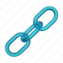 chain, connect, link, render, anchor, glass
