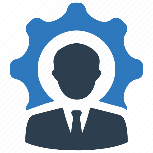 Business, businessman, gear, job, settings, specialist, work icon - Download on Iconfinder