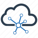 cloud, connection, media, network, share, sharing, web network