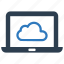 cloud, computer, laptop, online 
