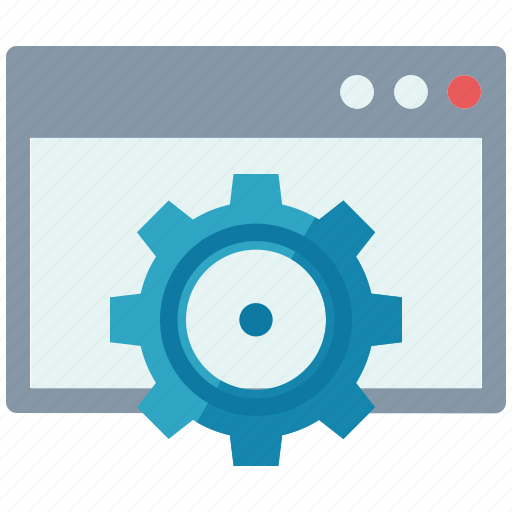 Gear, seo, web page, optimization icon - Download on Iconfinder