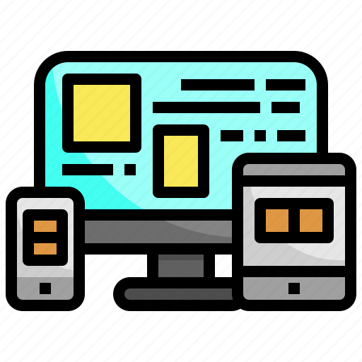 Responsive, web, internet, tablet, computer icon - Download on Iconfinder
