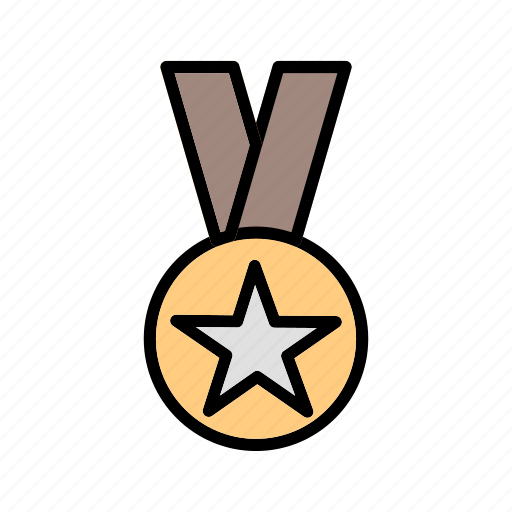 Award, star medal, gold icon - Download on Iconfinder