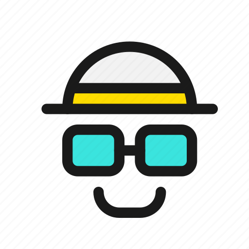 White, hat, seo, hacker, web, website, incognito icon - Download on Iconfinder