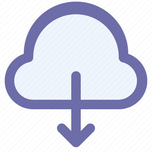 Arrow, cloud, document, download, file icon - Download on Iconfinder