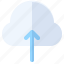 arrow, cloud, document, file 