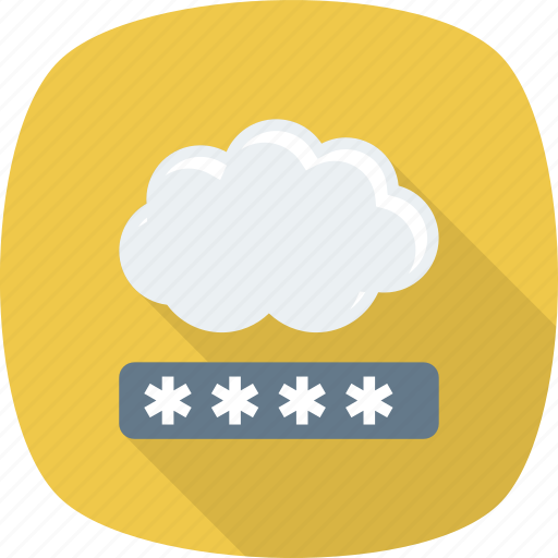Cloud, network, password icon - Download on Iconfinder