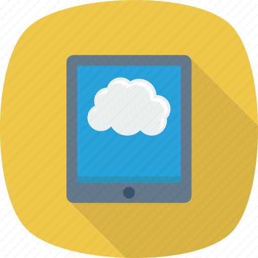 Cloud, computer, ipad, tablet, technology icon - Download on Iconfinder