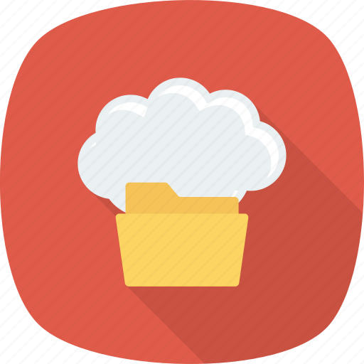 Cloud, files, folder icon - Download on Iconfinder
