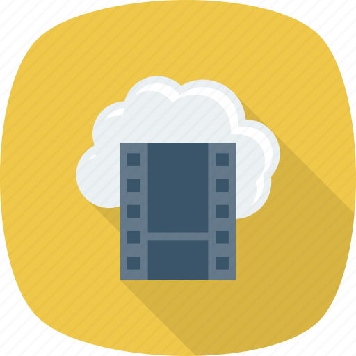 Cloud, icloud, multimedia, online, video icon - Download on Iconfinder