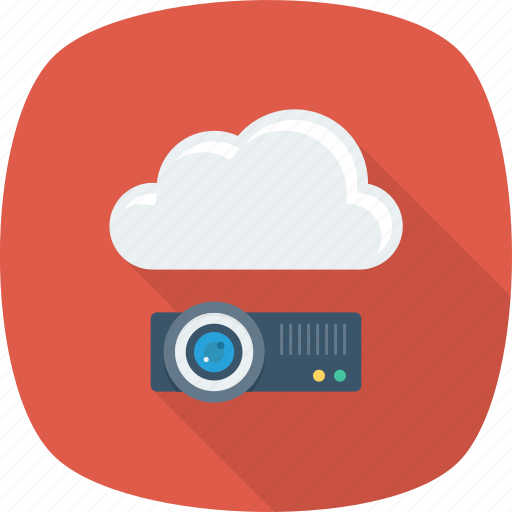 Cloud, device, projection, projector icon - Download on Iconfinder