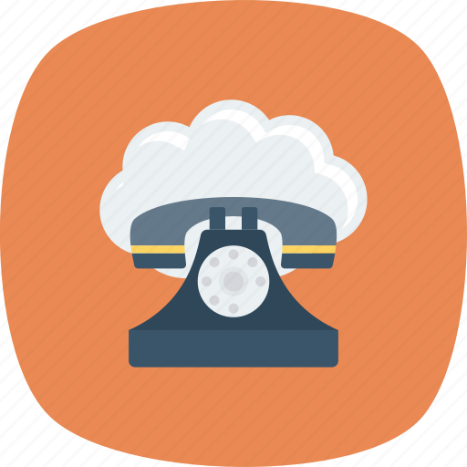 Cloud, mobile, phone, telephone icon - Download on Iconfinder