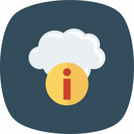 Activity, cloud, info, information, letter icon - Download on Iconfinder