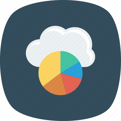 Analytics, cloud, computing, graph, online icon - Download on Iconfinder