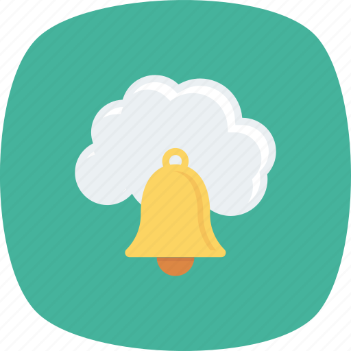 Bell, cloud, computing, messaging, push icon - Download on Iconfinder