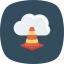 cloud, cone, data, highway, internet 