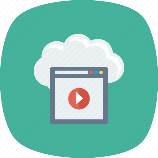 Cloud, multimedia, online icon - Download on Iconfinder