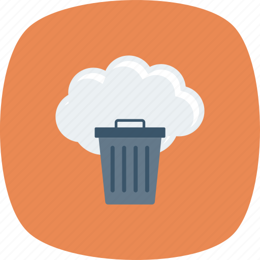 Bin, cloud, delete, dustbin, recycle, trash, trashcan icon - Download on Iconfinder