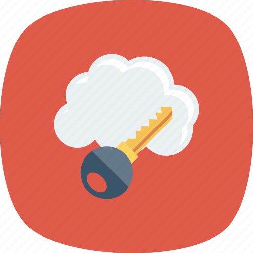 Cloud, internet, key, lock, network icon - Download on Iconfinder
